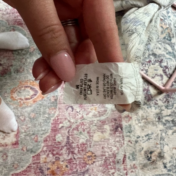 Maternity Floral Work Blouse - Picture 3 of 3